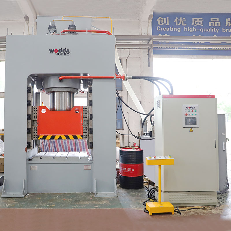 錨杆托盤(pan)液壓機_500噸(dūn)框架式液(yè)壓機